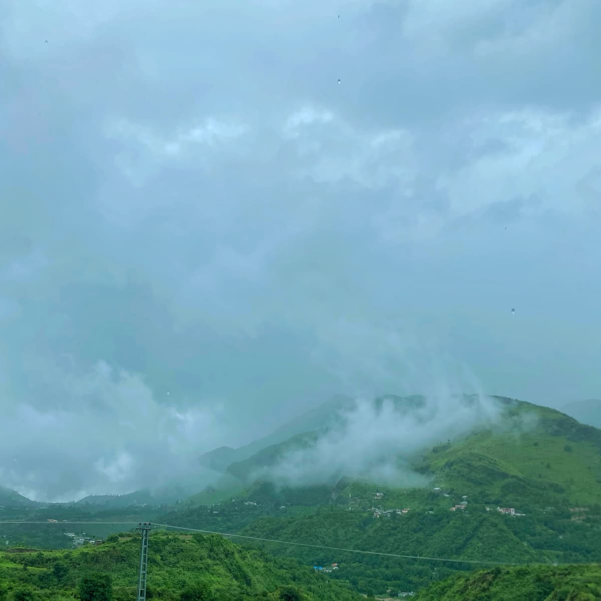 mist over mountain ⛰️